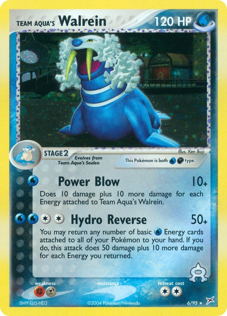 Image for Team Aqua's Walrein (6/95) (Team Magma vs Team Aqua) - Pokemon