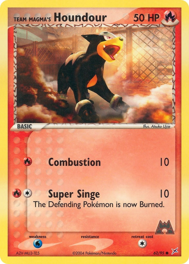 Image for Team Magma's Houndour (62/95) (Team Magma vs Team Aqua) - Pokemon