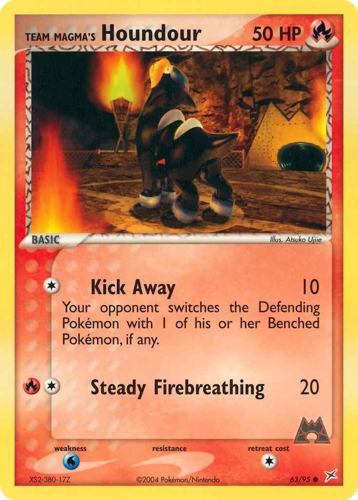 Image for Team Magma's Houndour (63/95) (Team Magma vs Team Aqua) - Pokemon