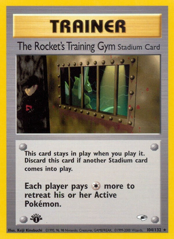 Image for The Rocket's Training Gym (104/132) (Gym Heroes) - Pokemon