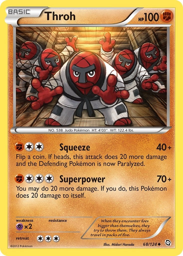 Image for Throh (68/124) (Dragons Exalted) - Pokemon