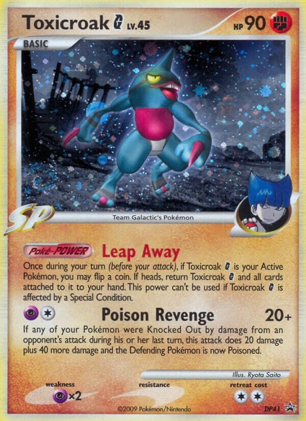 Image for Toxicroak G - DP41 (DP41) (Diamond and Pearl Promos) - Pokemon