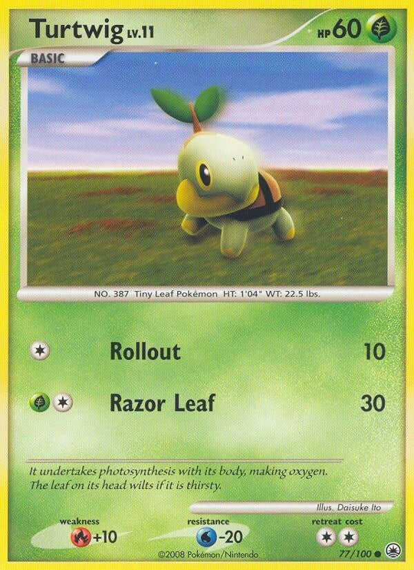 Image for Turtwig (77) (77/100) (Majestic Dawn) - Pokemon