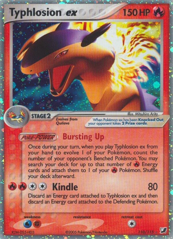 Image for Typhlosion ex (110/115) (Unseen Forces) - Pokemon
