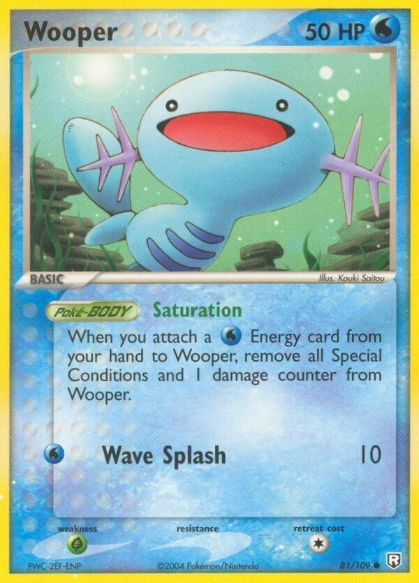 Image for Wooper (81/109) (Team Rocket Returns) - Pokemon