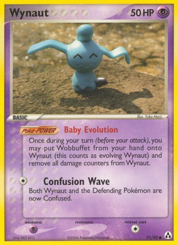 Image for Wynaut (71/92) (Legend Maker) - Pokemon