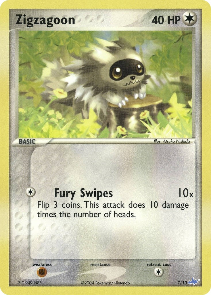 Image for Zigzagoon (7/10) (EX Trainer Kit 1: Latias & Latios) - Pokemon