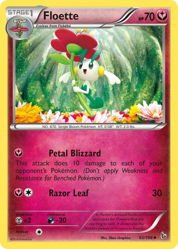 Image for Floette (65) (65/106) (XY - Flashfire) - Pokemon