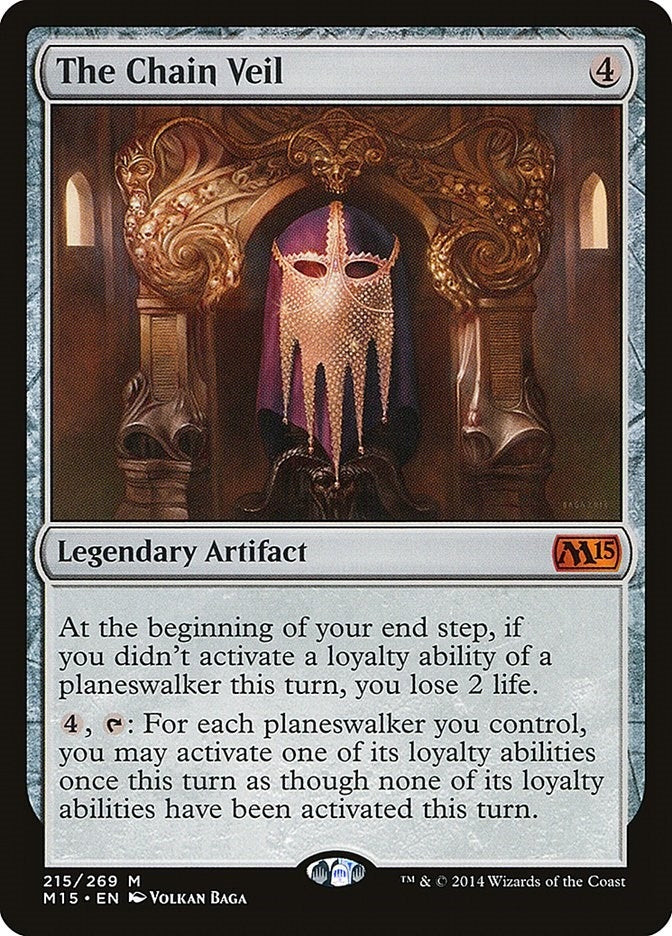 Image for The Chain Veil (215) (Magic 2015 (M15)) - Magic: The Gathering