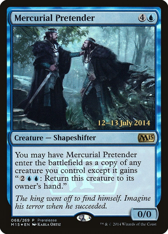 Image for Mercurial Pretender (68) (Prerelease Cards) - Magic: The Gathering