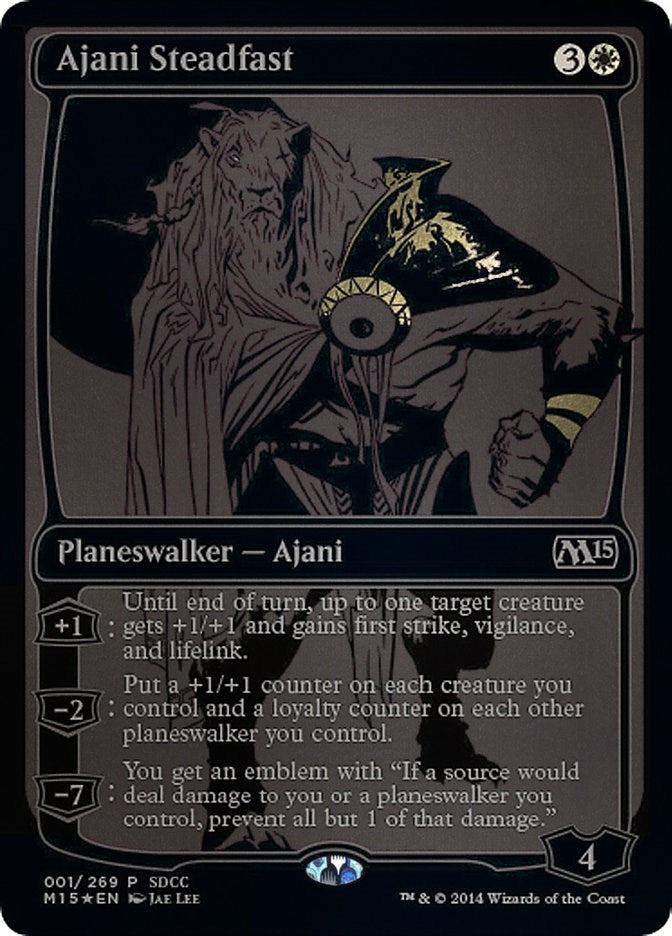Image for Ajani Steadfast (SDCC 2014 Exclusive) (1) (Media Promos) - Magic: The Gathering