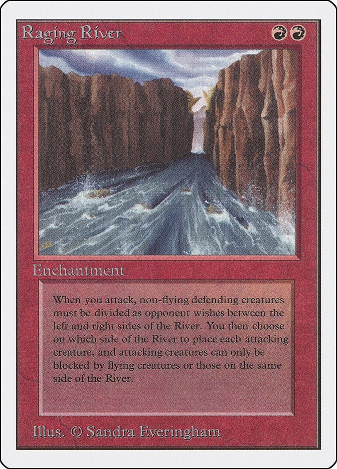 Image for Raging River (Unlimited Edition) - Magic: The Gathering
