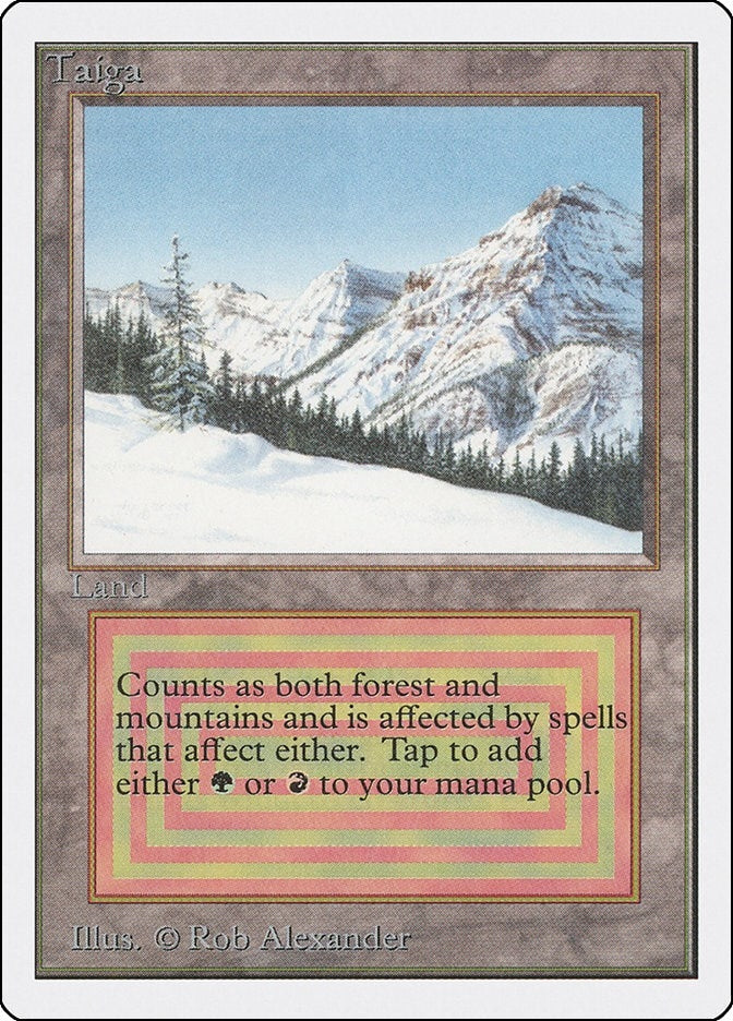 Image for Taiga (Unlimited Edition) - Magic: The Gathering