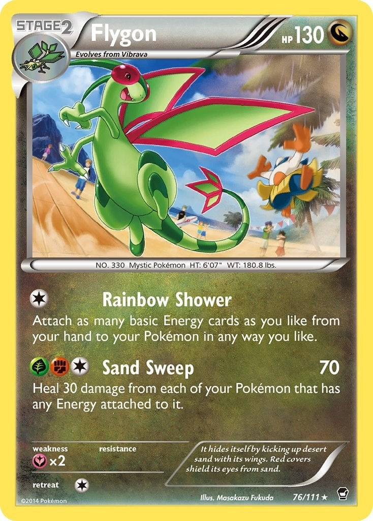 Image for Flygon (76/111) (XY - Furious Fists) - Pokemon