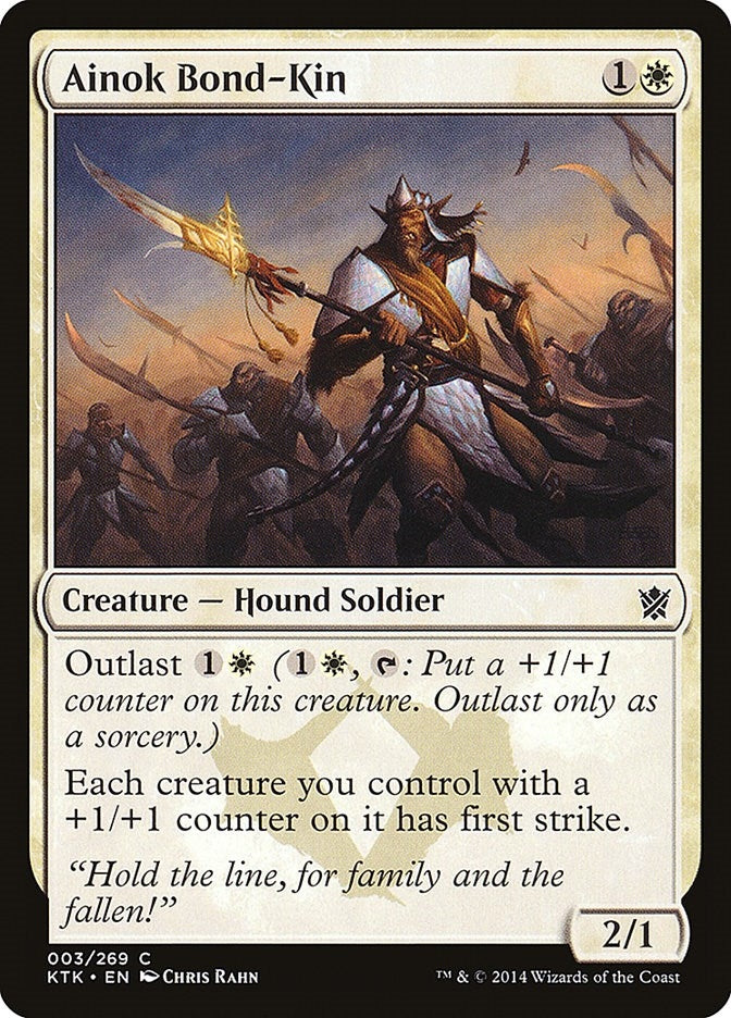 Image for Ainok Bond-Kin (3) (Khans of Tarkir) - Magic: The Gathering