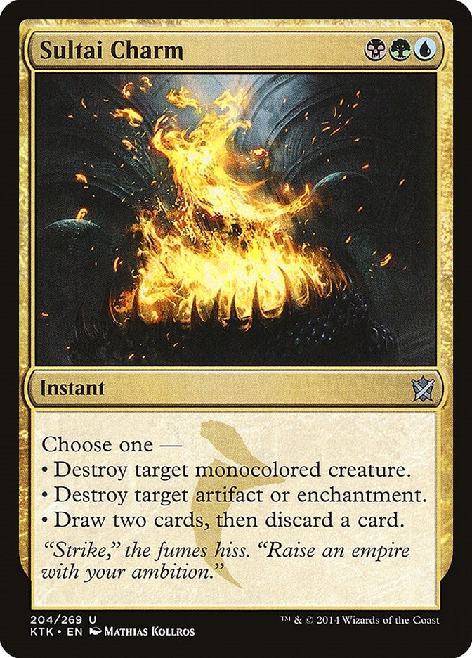 Image for Sultai Charm (204) (Khans of Tarkir) - Magic: The Gathering