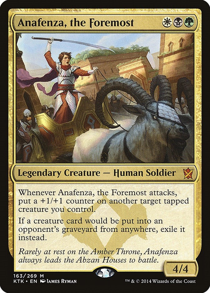 Image for Anafenza, the Foremost (163) (Khans of Tarkir) - Magic: The Gathering