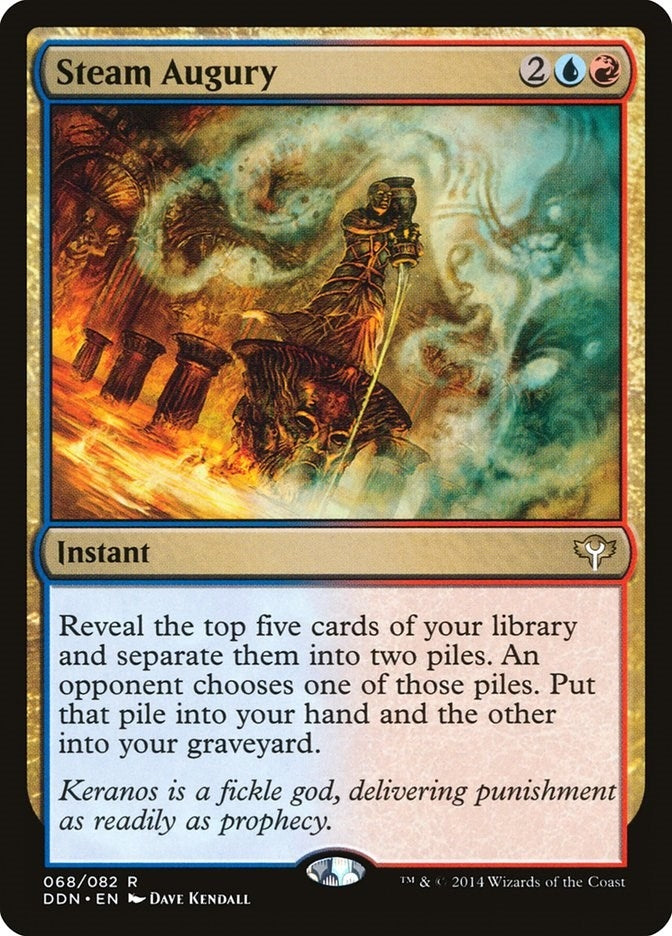 Image for Steam Augury (68) (Duel Decks: Speed vs. Cunning) - Magic: The Gathering