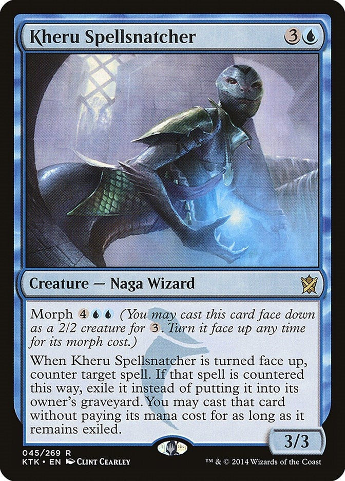 Image for Kheru Spellsnatcher (45) (Khans of Tarkir) - Magic: The Gathering