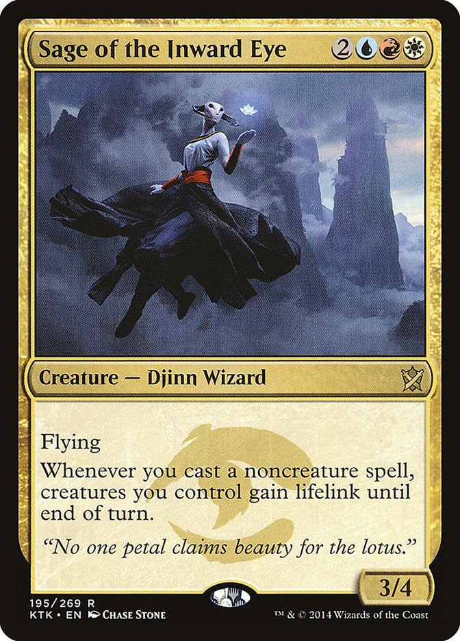 Image for Sage of the Inward Eye (195) (Khans of Tarkir) - Magic: The Gathering