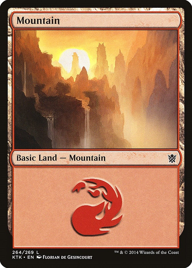 Image for Mountain (264) (264) (Khans of Tarkir) - Magic: The Gathering