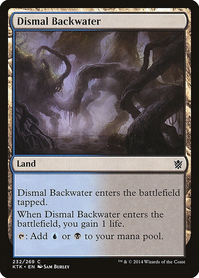 Image for Dismal Backwater (232) (Khans of Tarkir) - Magic: The Gathering