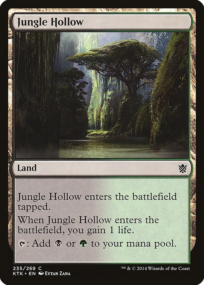 Image for Jungle Hollow (235) (Khans of Tarkir) - Magic: The Gathering