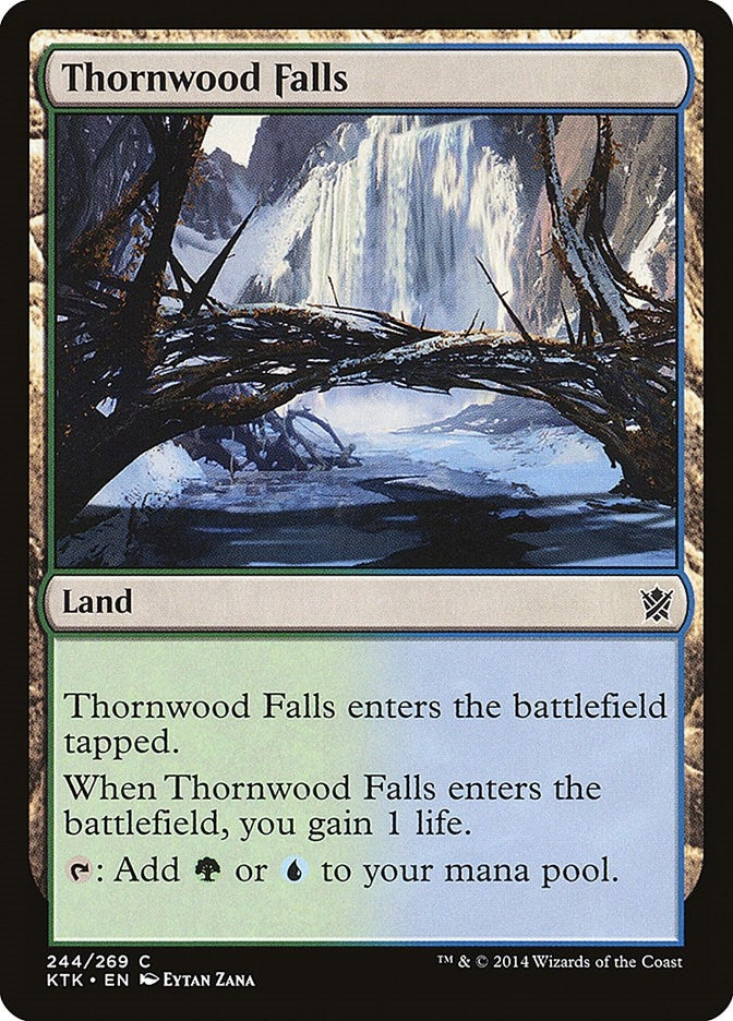 Image for Thornwood Falls (244) (Khans of Tarkir) - Magic: The Gathering