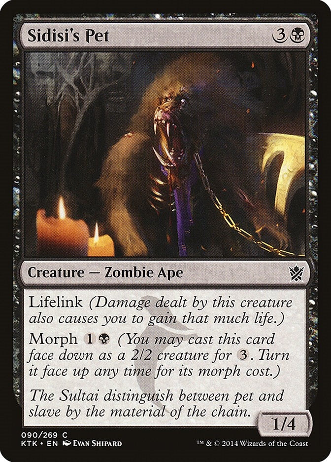 Image for Sidisi's Pet (90) (Khans of Tarkir) - Magic: The Gathering