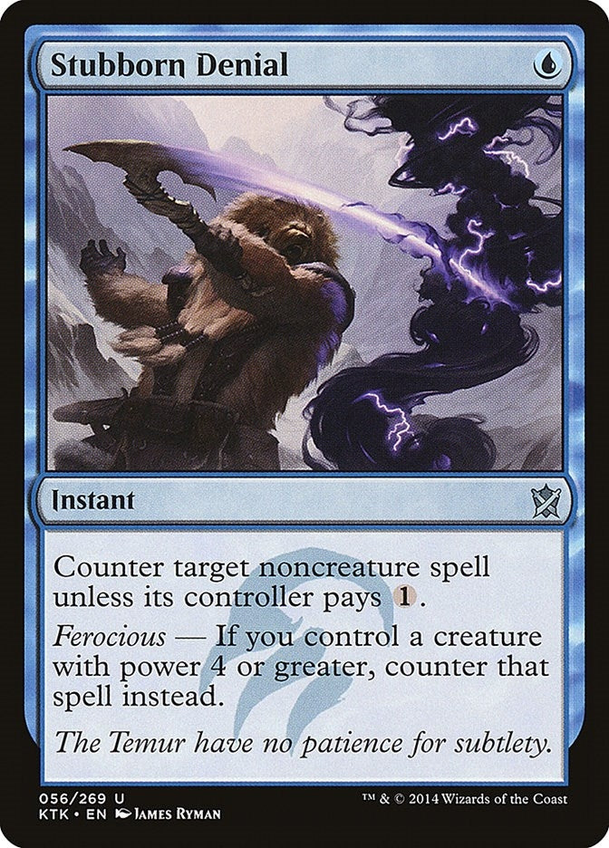 Image for Stubborn Denial (56) (Khans of Tarkir) - Magic: The Gathering