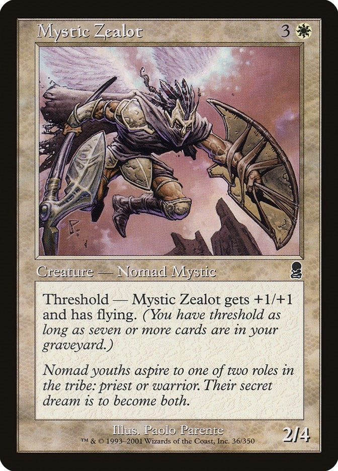 Image for Mystic Zealot (36) (Odyssey) - Magic: The Gathering