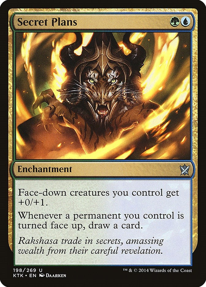 Image for Secret Plans (198) (Khans of Tarkir) - Magic: The Gathering