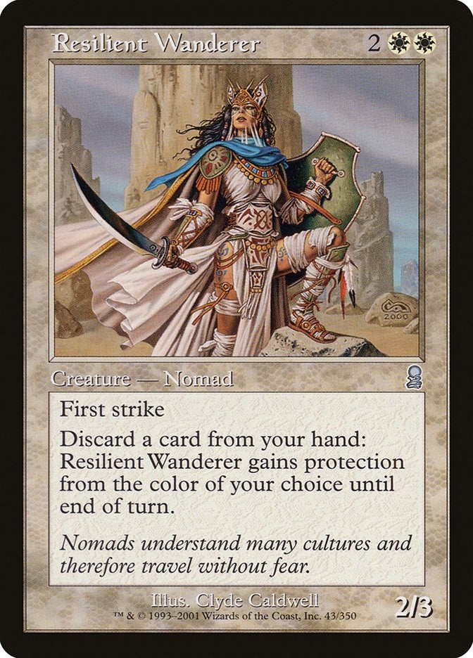 Image for Resilient Wanderer (43) (Odyssey) - Magic: The Gathering