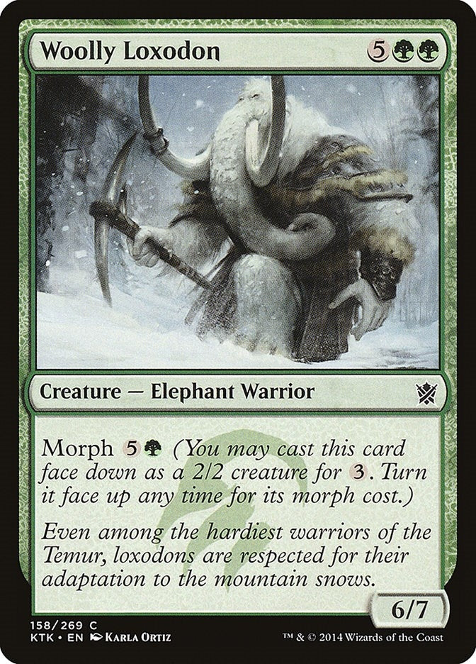 Image for Woolly Loxodon (158) (Khans of Tarkir) - Magic: The Gathering