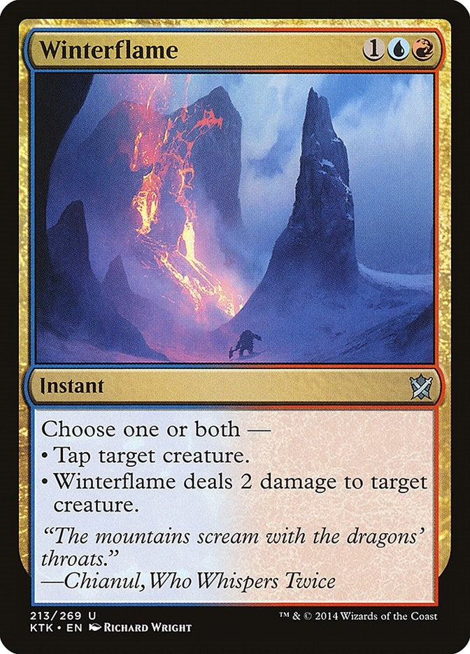 Image for Winterflame (213) (Khans of Tarkir) - Magic: The Gathering