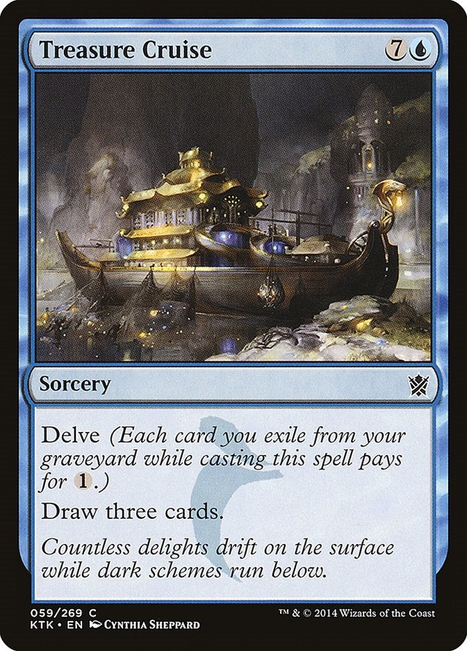 Image for Treasure Cruise (59) (Khans of Tarkir) - Magic: The Gathering