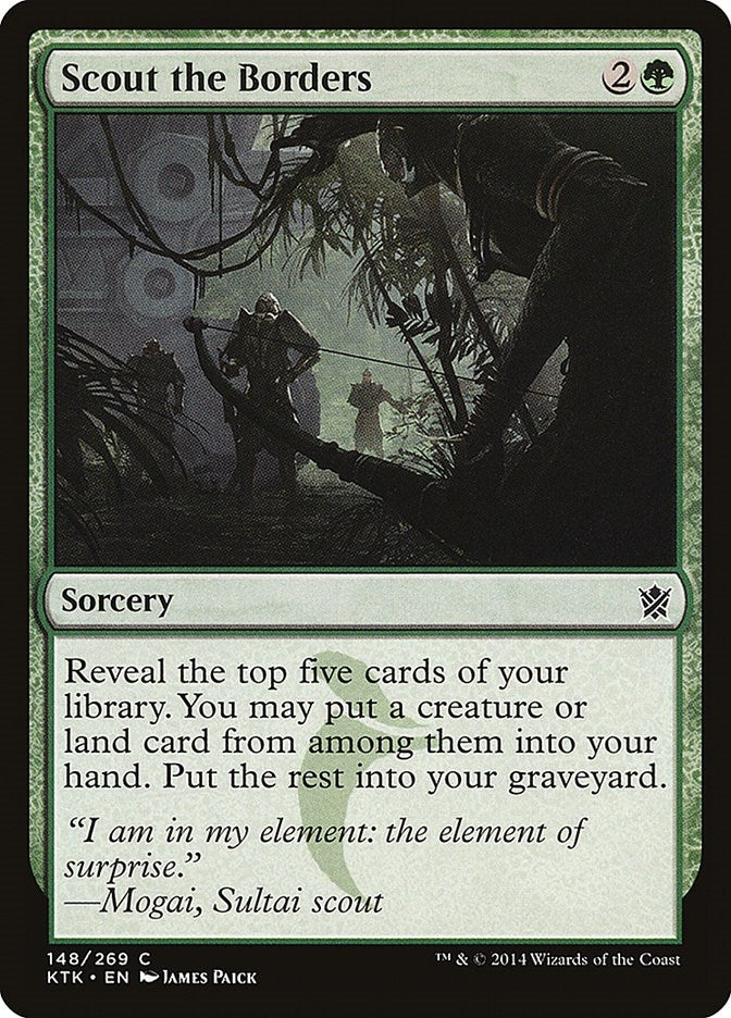 Image for Scout the Borders (148) (Khans of Tarkir) - Magic: The Gathering