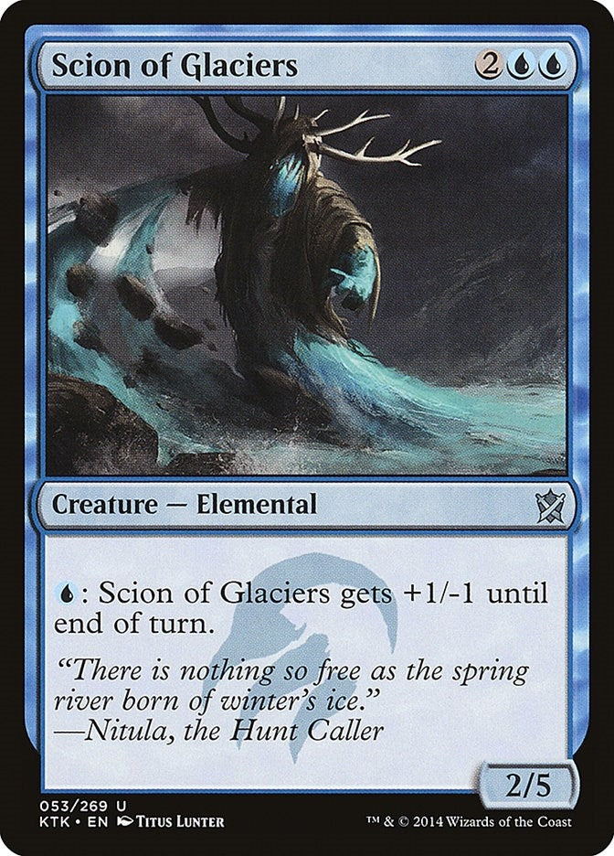 Image for Scion of Glaciers (53) (Khans of Tarkir) - Magic: The Gathering
