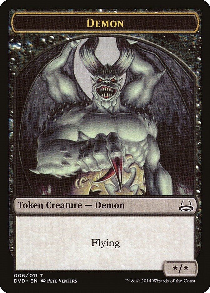 Image for Demon Token (6) (Duel Decks: Anthology) - Magic: The Gathering