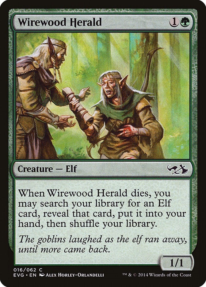 Image for Wirewood Herald (16) (Duel Decks: Anthology) - Magic: The Gathering