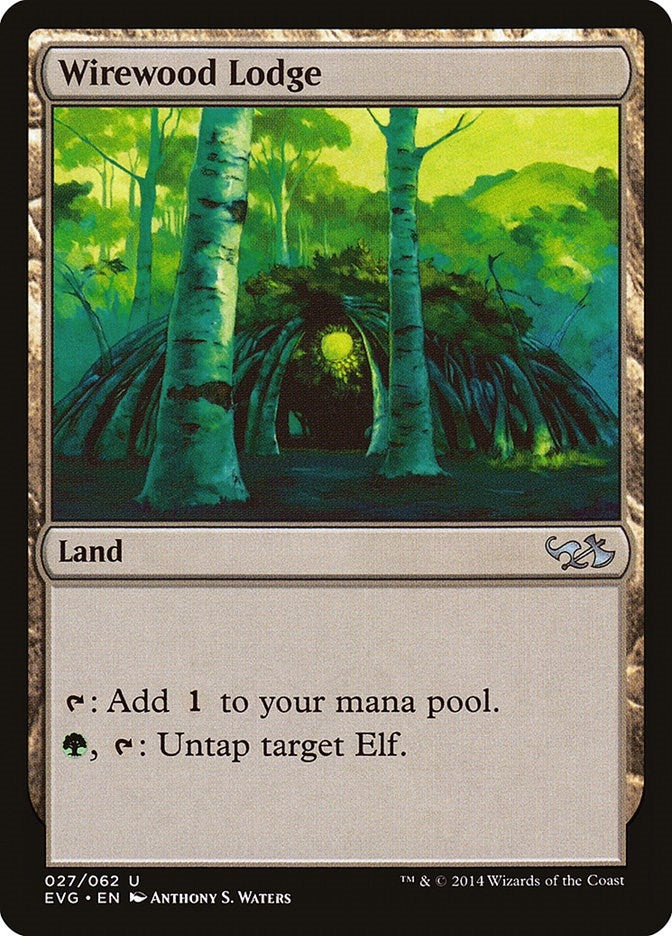 Image for Wirewood Lodge (27) (Duel Decks: Anthology) - Magic: The Gathering