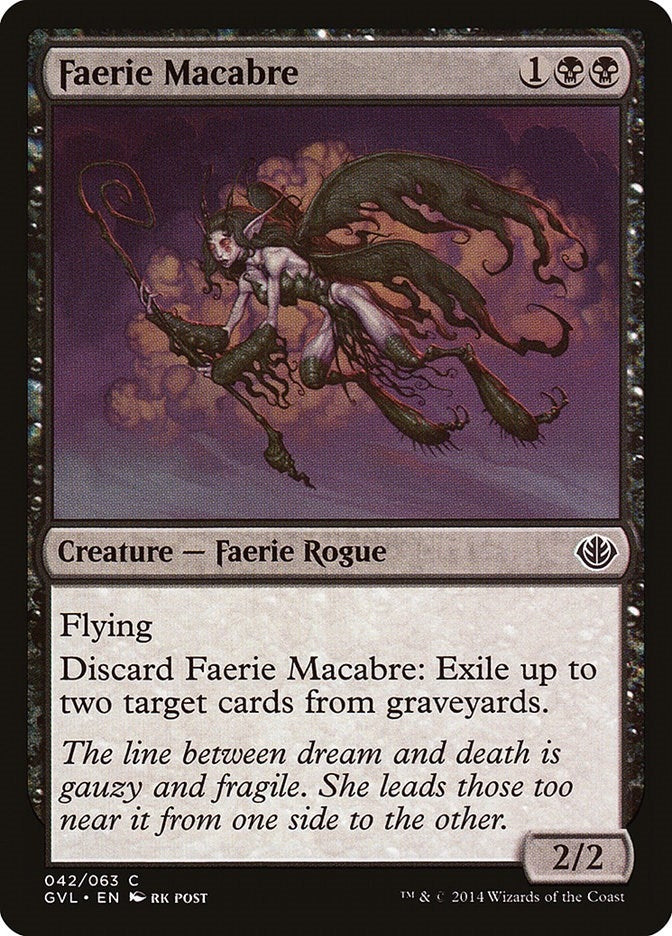 Image for Faerie Macabre (42) (Duel Decks: Anthology) - Magic: The Gathering