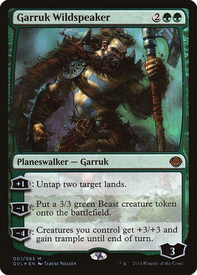 Image for Garruk Wildspeaker (1) (Duel Decks: Anthology) - Magic: The Gathering