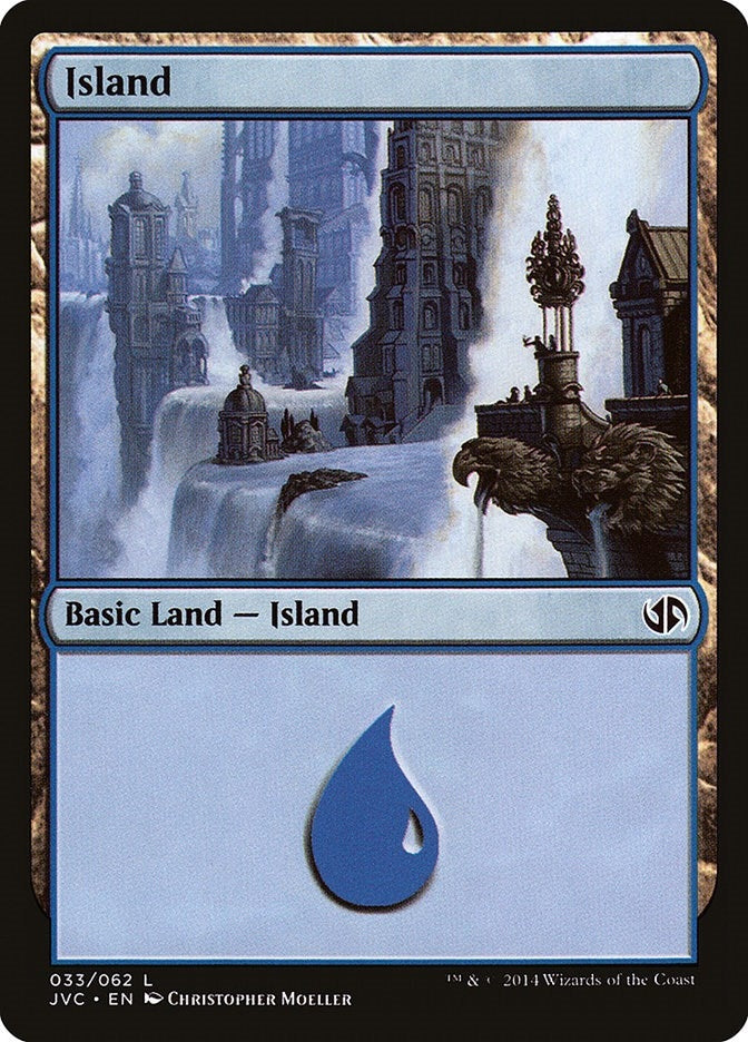 Image for Island (33) (Jace vs. Chandra) (33) (Duel Decks: Anthology) - Magic: The Gathering