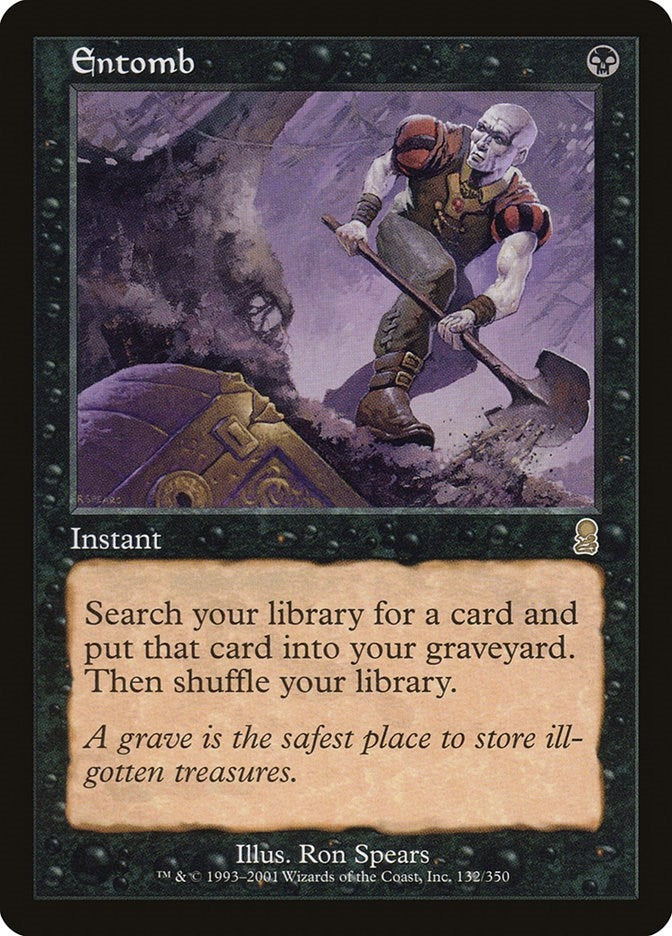 Image for Entomb (132) (Odyssey) - Magic: The Gathering