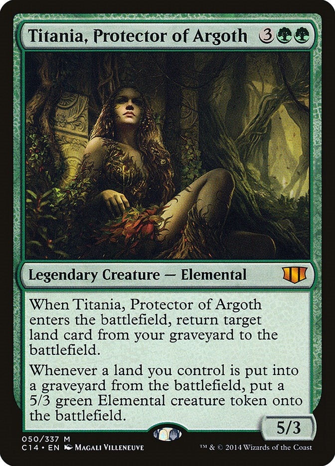 Image for Titania, Protector of Argoth (50) (Commander 2014) - Magic: The Gathering