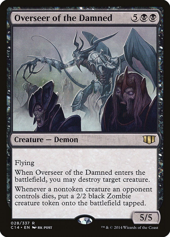 Image for Overseer of the Damned (28) (Commander 2014) - Magic: The Gathering