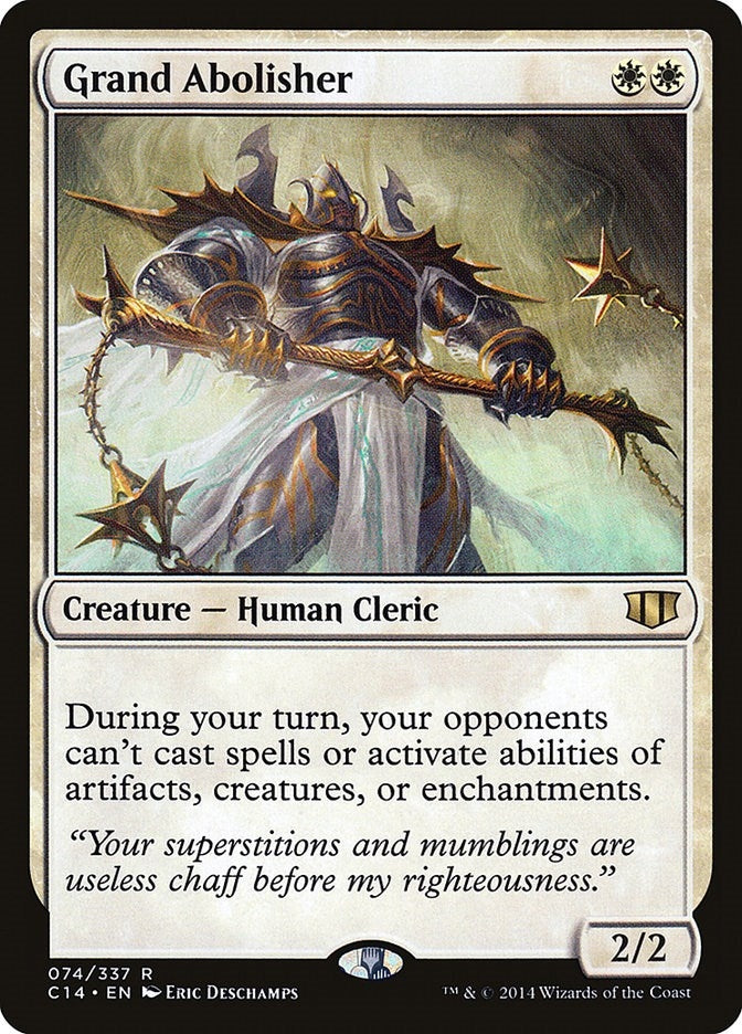 Image for Grand Abolisher (74) (Commander 2014) - Magic: The Gathering