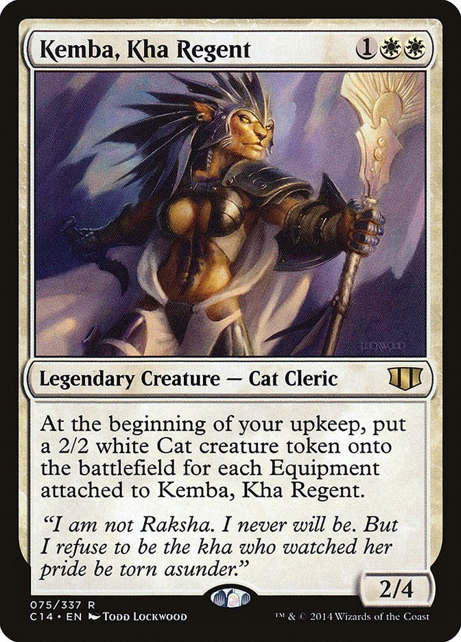 Image for Kemba, Kha Regent (75) (Commander 2014) - Magic: The Gathering