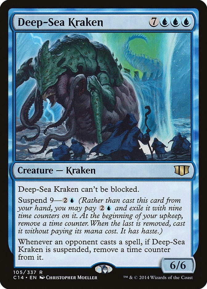 Image for Deep-Sea Kraken (105) (Commander 2014) - Magic: The Gathering